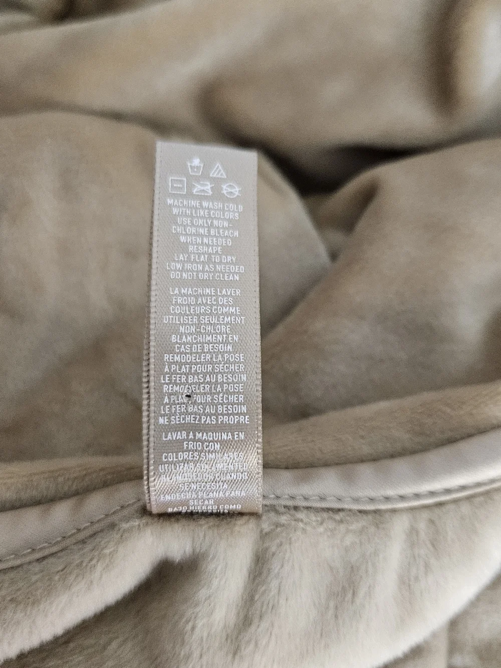 Skims Velour Zip-Up Hoodie Jacket Size 3XL Cropped